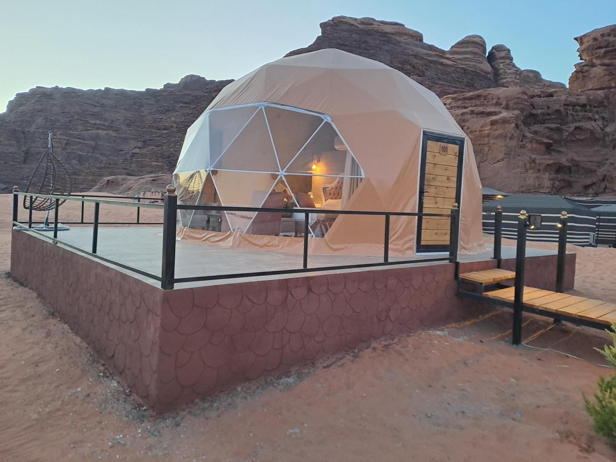 Taj Wadi Rum Camp Kültér fotó